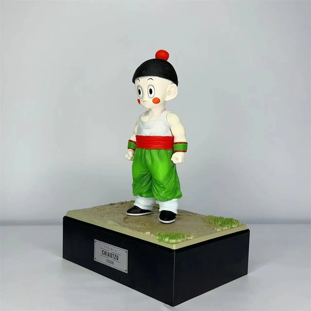 Anime Dragon Ball Tien Shinhan Figure Tien Shinhan Figurine PVC Chiaotzu Action Figures Collection Model Toys For Children Gifts