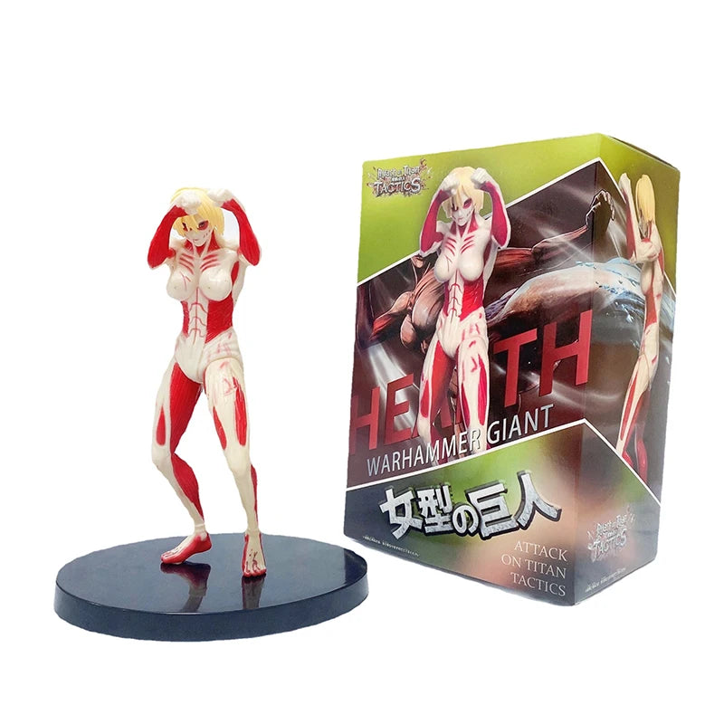 16cm Anime Attack on Titan Figures Beast Colossal The Founding Armored Titan Action Figure PVC Collection Eren Figure Model Toys