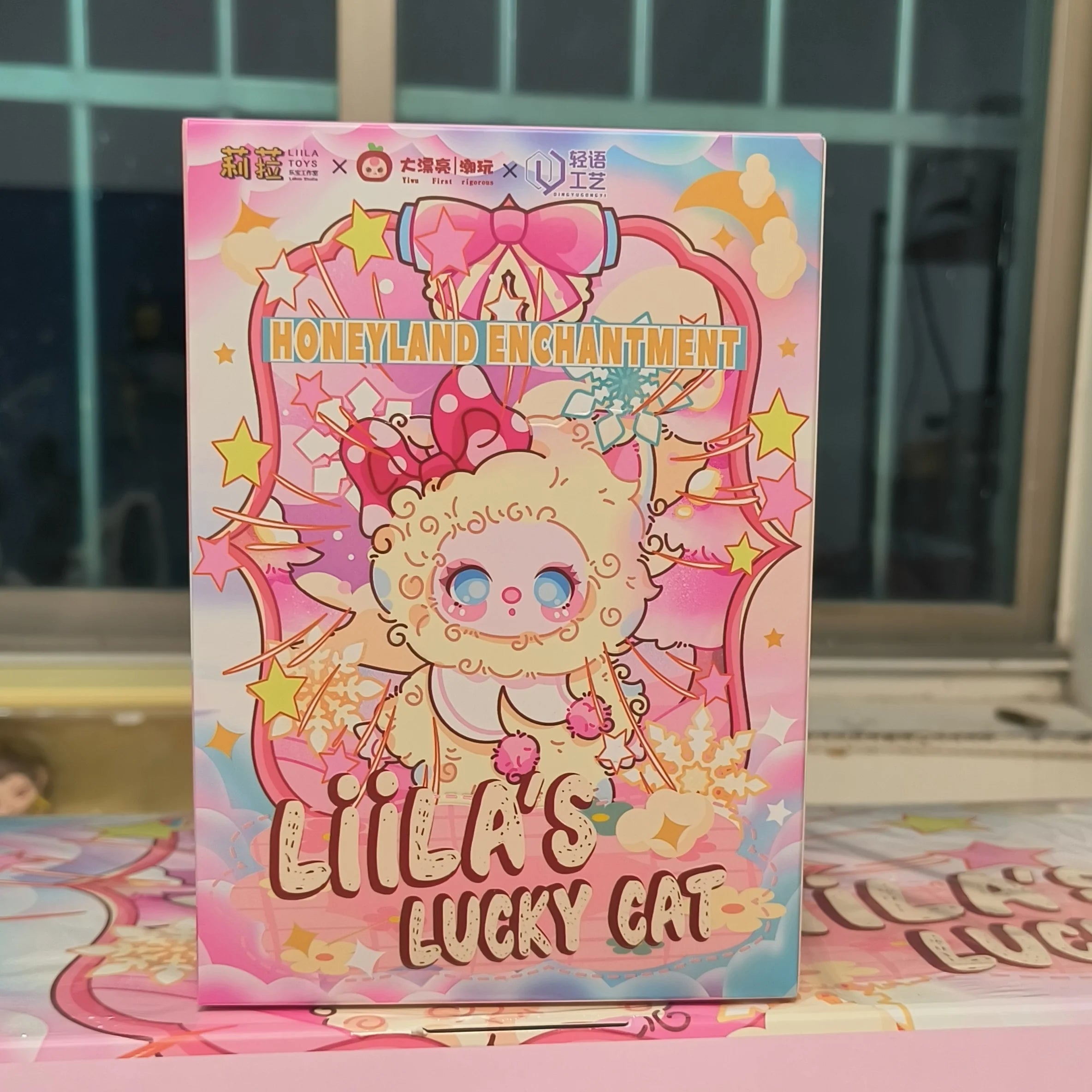 Genuine Liila'S Lucky Cat V3 Serise Blind Box Cute Vinyl Plush Pendant Doll Trendy Toys Lovely Mystery Box Figure Doll Gift