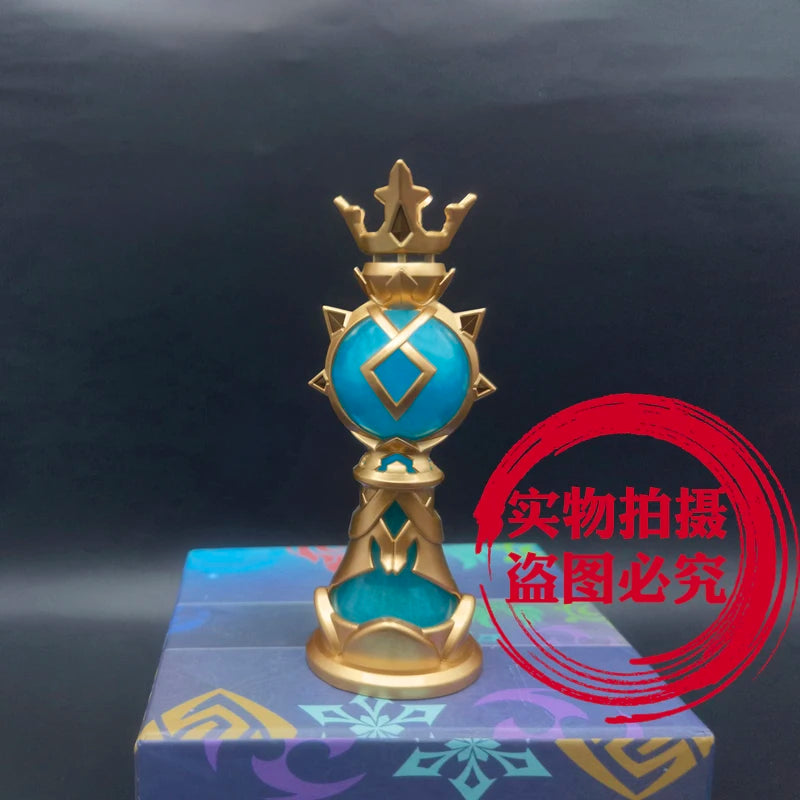 Genshin Impact Mavuika Beelzebul Zhong Li Barbatos Gnosis Plural Gnoses Anime Cosplay Luminescent Metal Night Light Pendant