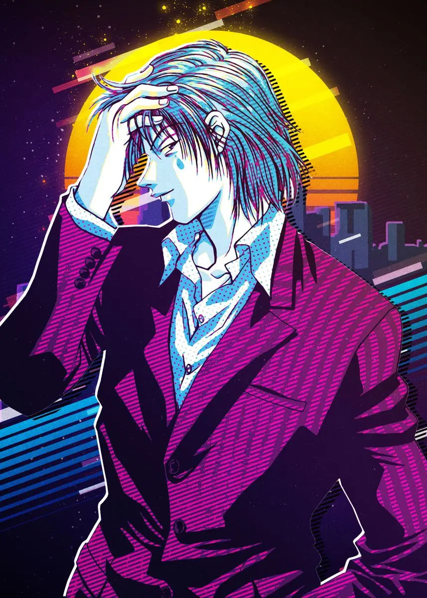 Hunter x Hunter Retro Poster