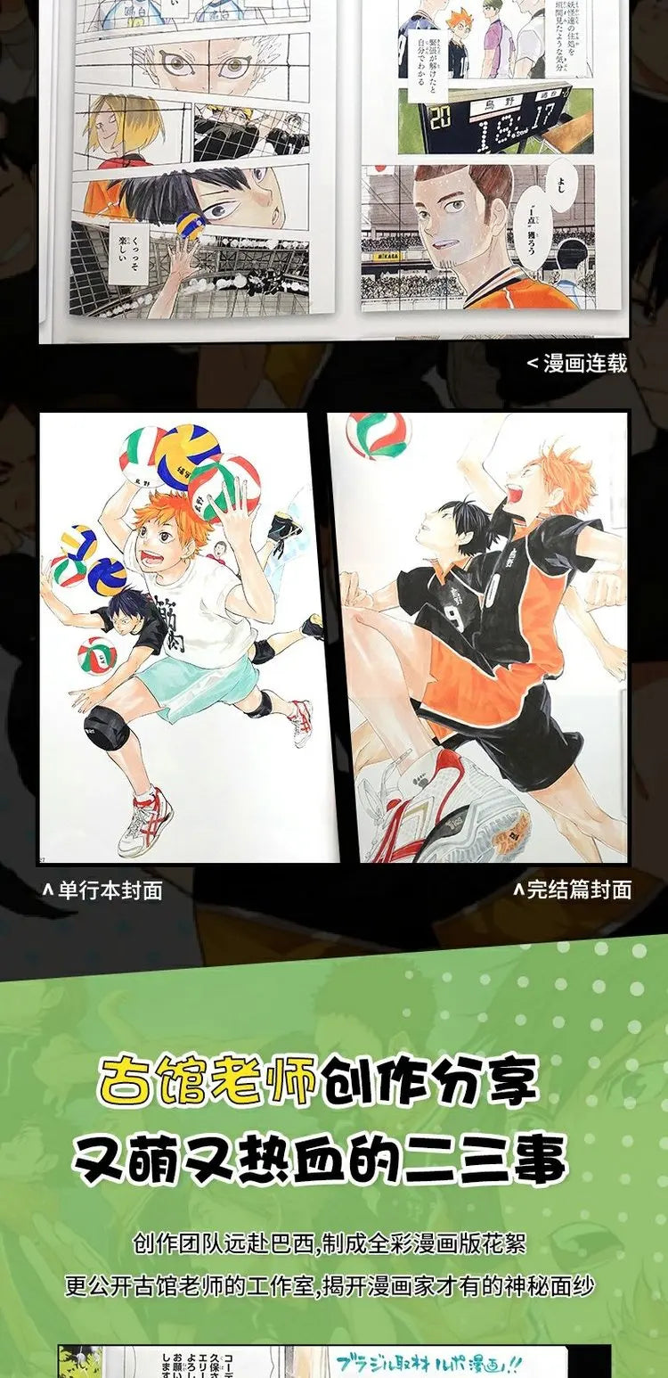 Japan Anime Haikyu Art Collection Cartoon Book Japanese Edition Comic Book Hinata Shoyo japanes