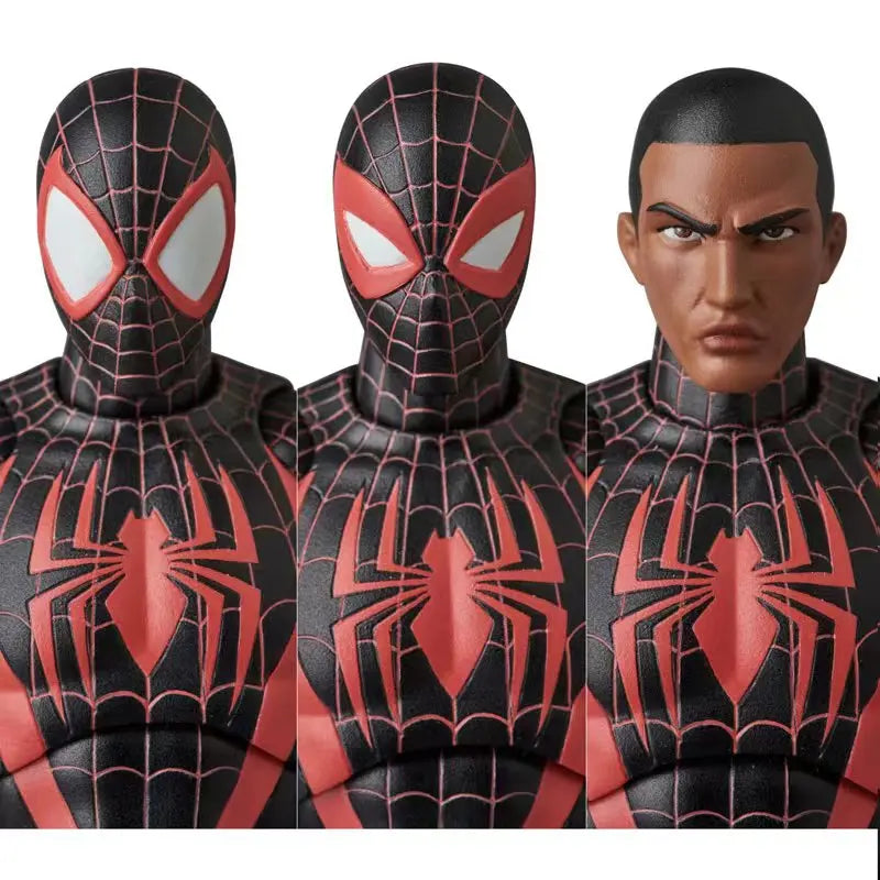 Ct Ko Miles Spiderman Action Figures Mafex 092 Spider Man Movable Statues Model Doll Collectible Ornaments Children Gifts