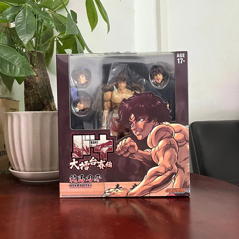 Presale Ko St Storm Toys Baki Hanma Action Figure Baki Kibk01 1/12 Son Of Ogre Figures Collectible Model Toys Joint Movable Doll