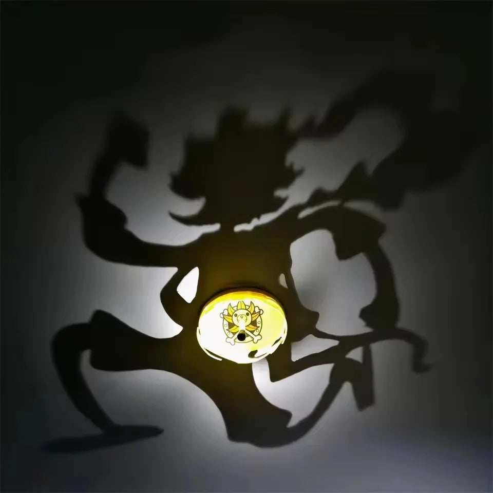 New Led Anime Shadow Projection Lamp Creative Silhouette Night Light Bedroom Decor Ornament Atmosphere Lamp Party Friend Gift