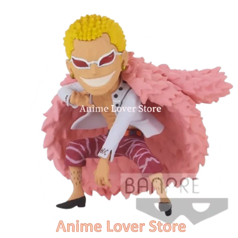 Bandai Banpresto Original One Piece WCF WT100 VO.4 Coby Smoker Tashigi Sabo Doflamingo Urouge Anime Figures Toys