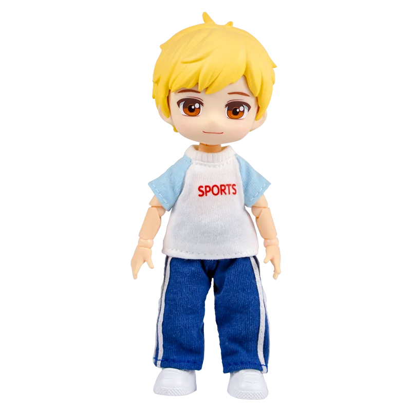 Ymy Doll Ob11 Movable Joint Girl Boy Doll Gsc Face 1/12Bjd Figures Anime Model Surprise Dolls With Doll Head, Body, Clothes