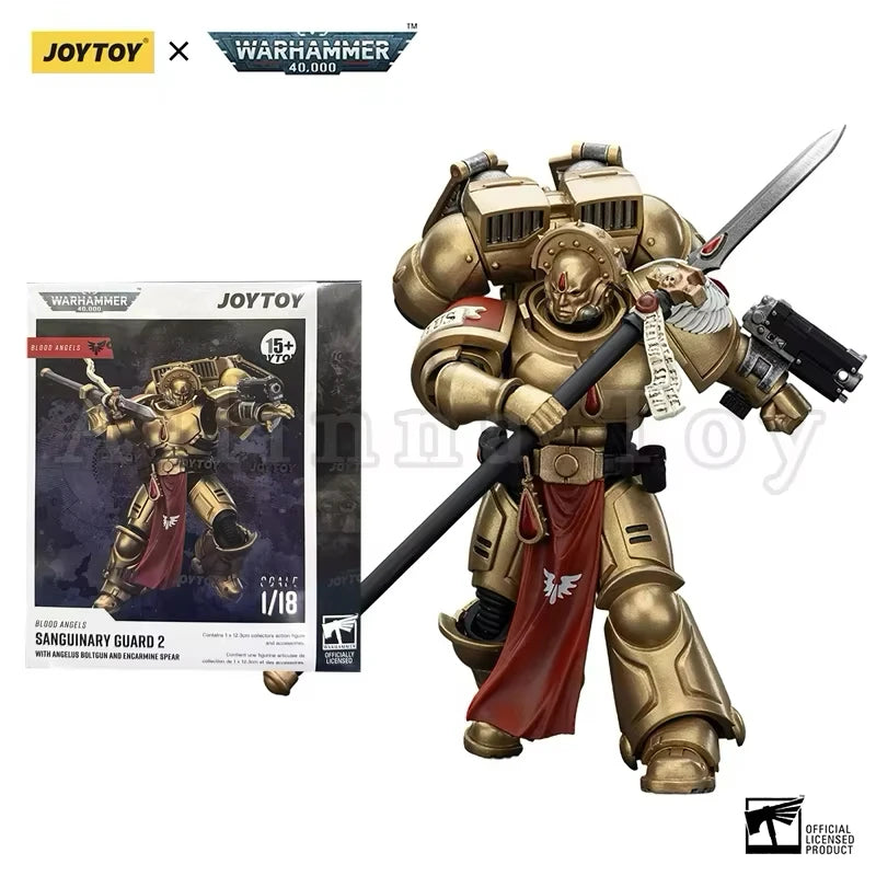 JOYTOY 1/18 Action Figure 40K The Horus Heresy Blood Angels Figures & Mechas Anime Collection Model Toy