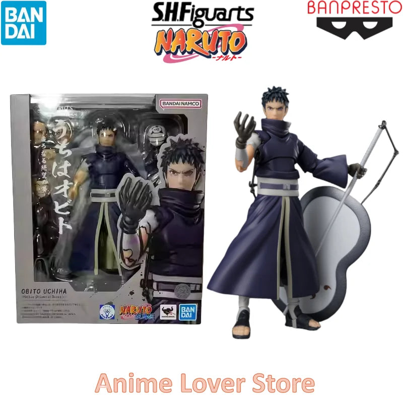 Bandai SHF Naruto Uzumaki Naruto Uchiha Sasuke Madara Haruno Sakura Hatake Kakashi Jiraiya Orochimaru Anime Figures