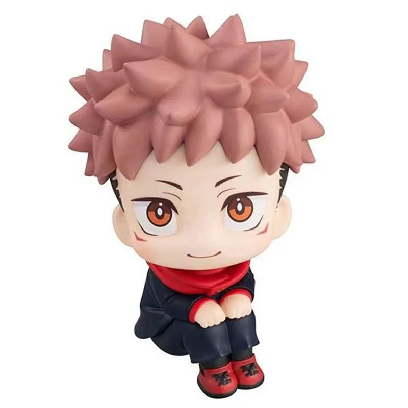 Anime Jujutsu Kaisen Gojo Satoru Itadori Yuji Kawaii Q Ver Action Figures Collection Cute PVC GK Model Doll Toy Gift For Friends