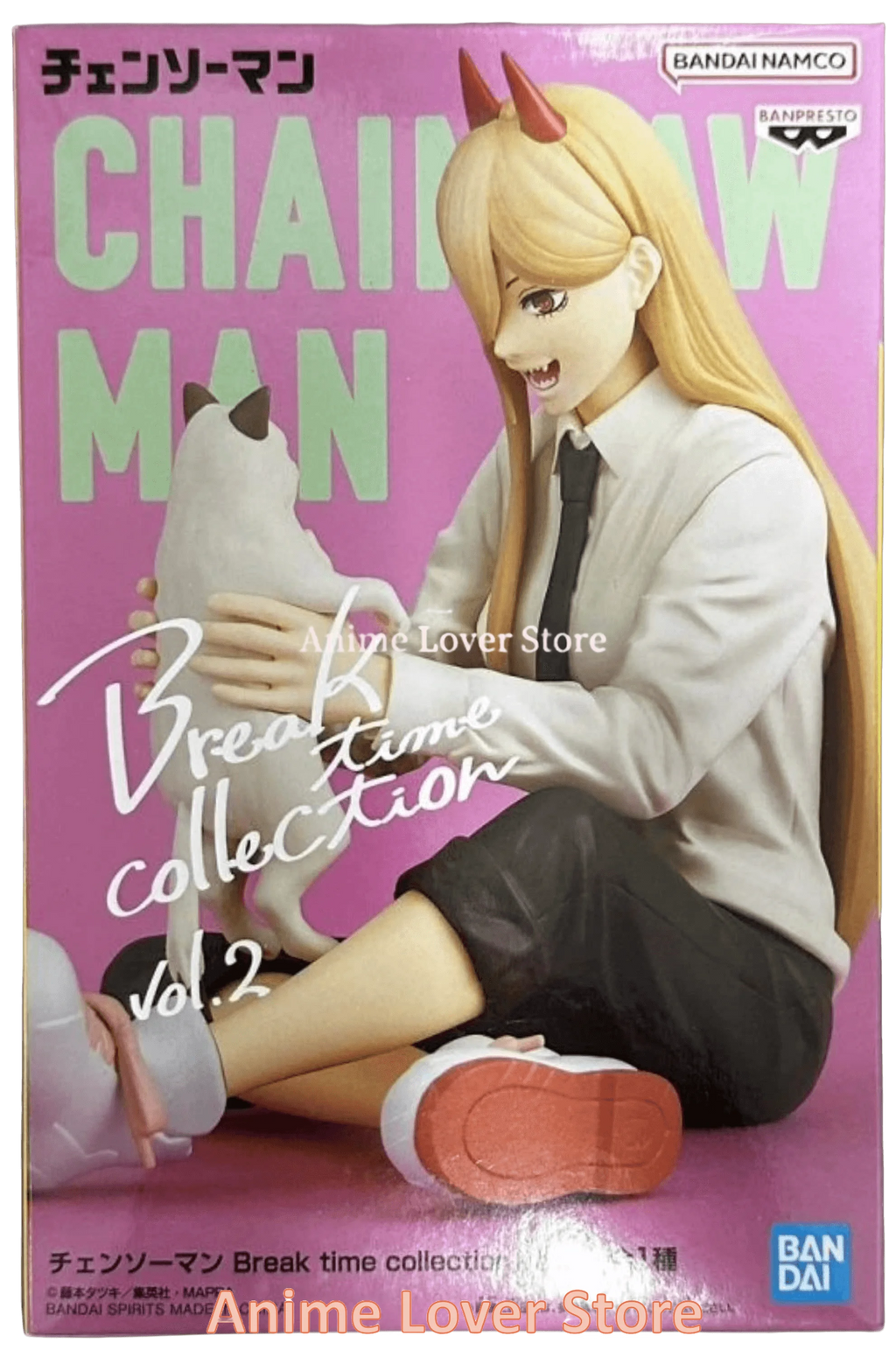 Bandai Banpresto Break Time Chainsaw Man Power Denji Anime Figures Toy