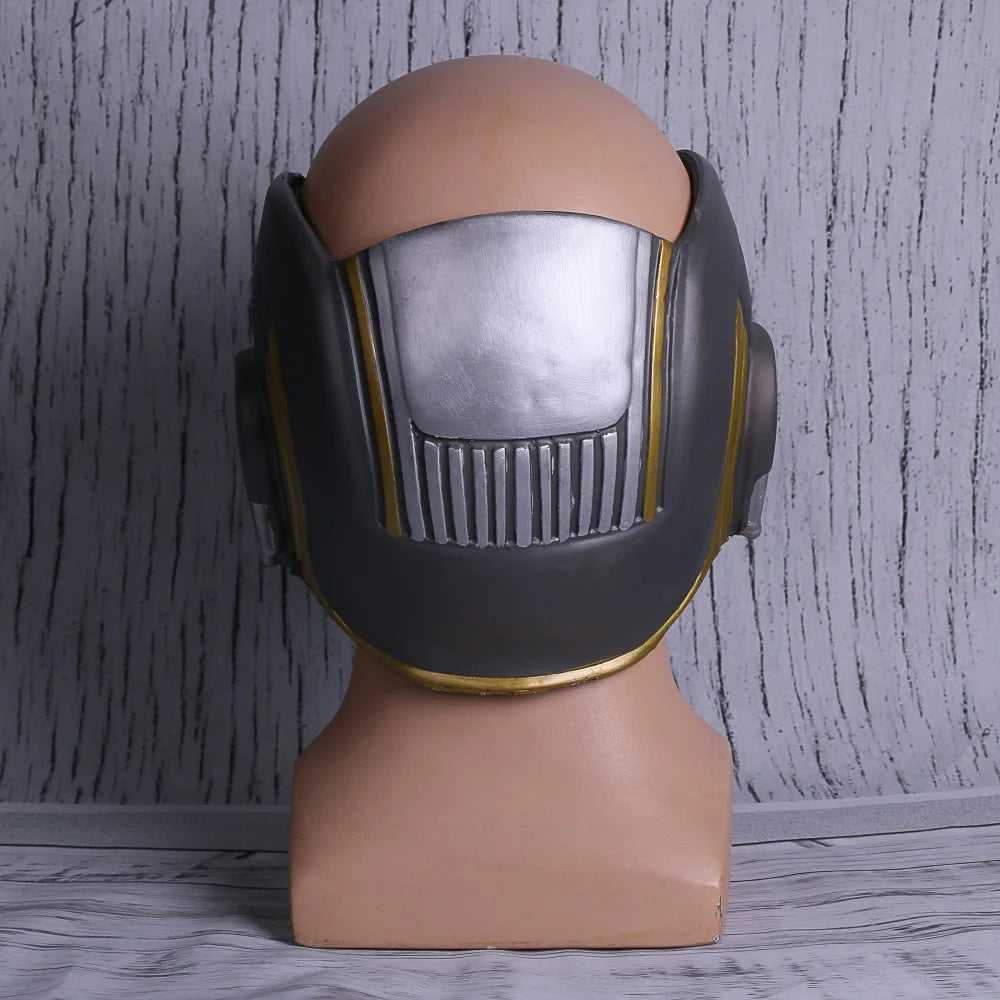 Cosplay Star Lord LED Helmet Latex Mask Infinity War Peter Jason Quill LED Mask Superhero Halloween Party Props