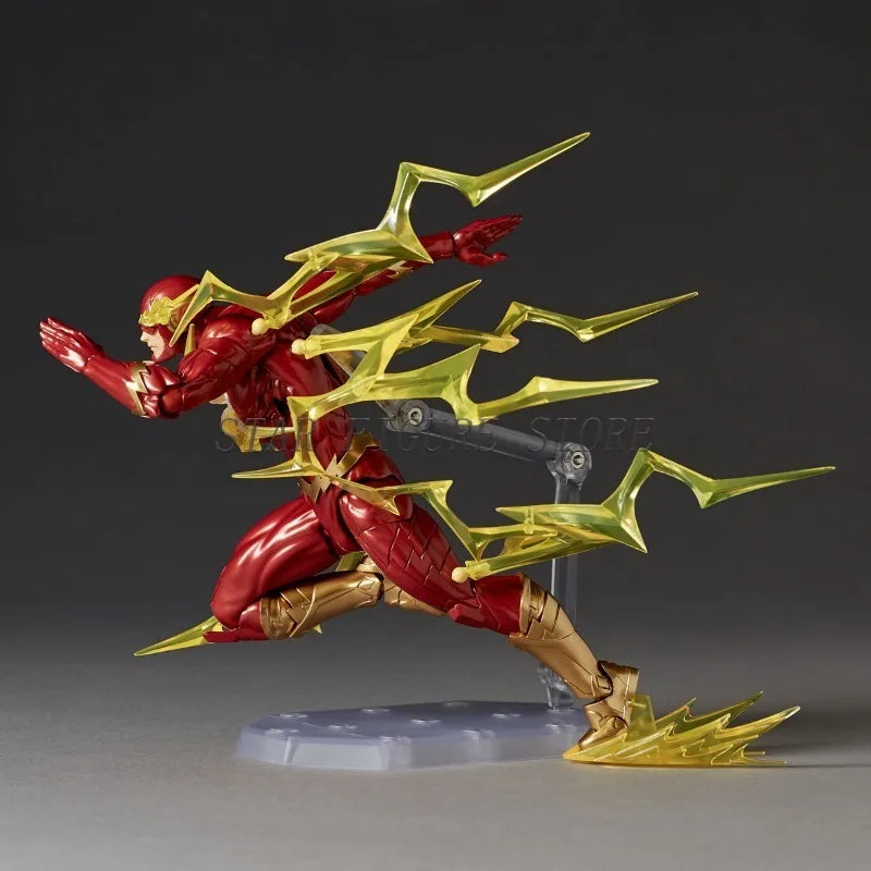 Amazing Yamaguchi Flash Spider-man Action Figure PVC Movable Collectible Toys Revoltech Black Panther Flashpoint Figures Model