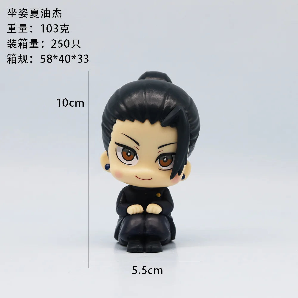 Hot Anime Jujutsu Kaisen Figures GK Inumaki Toge Okkotsu Yuta Fushiguro Satoru Gojo Geto Suguru Action Figures PVC Model Toys