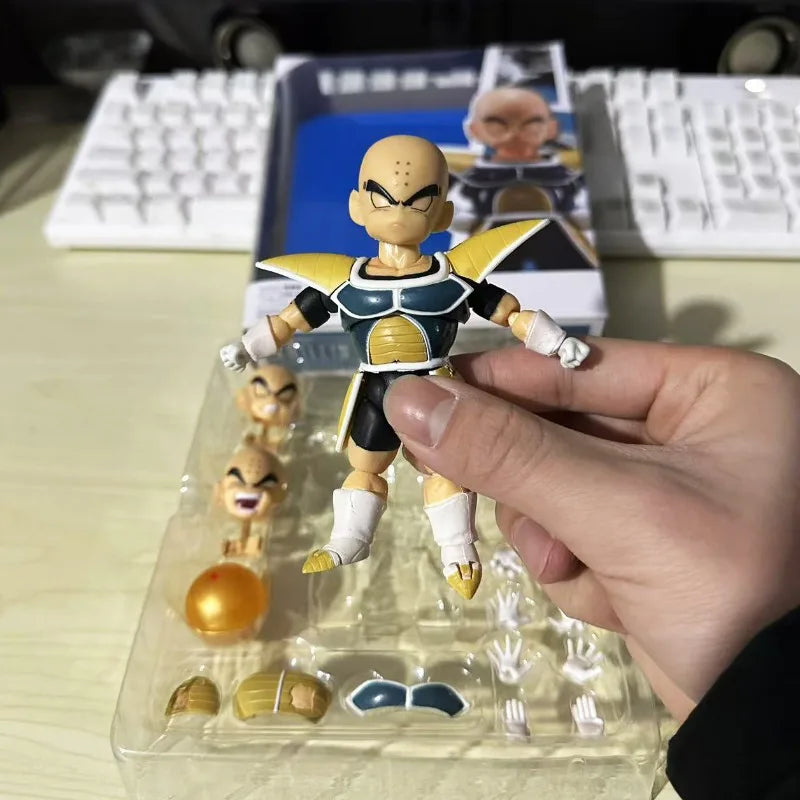 11cm Anime Dragon Ball Z Figures Combats Son Gohan Action Figure PVC DBZ Namek Childhood Gohan Shf Movable Collection Model Toys