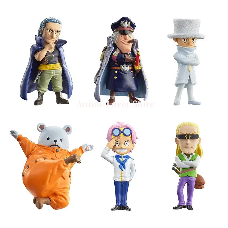 Bandai Original One Piece Gashapon Devil Fruits Vo.15 Vo.16 Vo.17 Luffy Bepo Shiliew Bonney Shanks Vegapunk Kuma Anime Figures