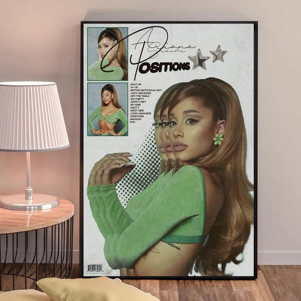 Ariana Grande Anime Poster