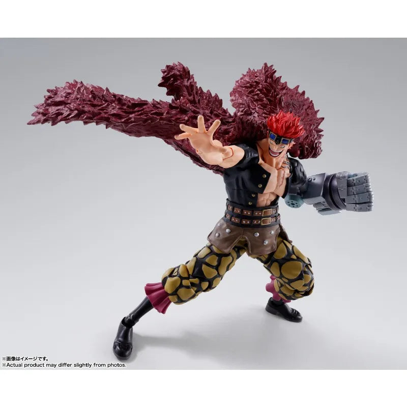 In Stock Genuine Bandai SHF One Piece Series Luffy Zoro Sanji Yonko Kaido Kid Trafalgar Law Action Figures Hand Model Collection