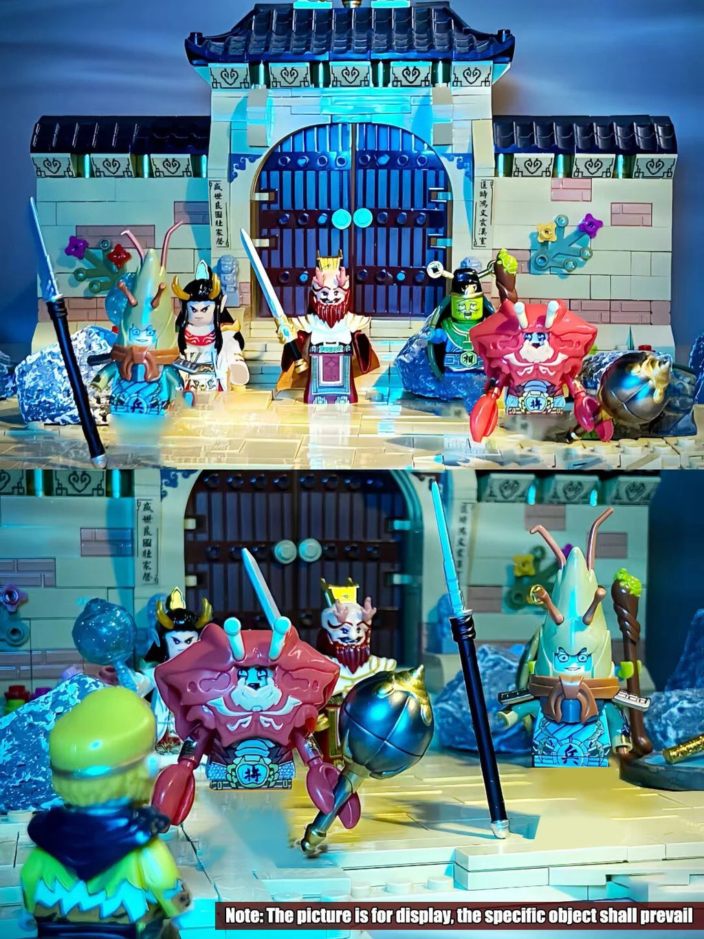 New Journey To Thewest Chinese Movie Anime DIY Mini Figures Weapons Model Building Blocks Kids Toys Gifts For Boys Girls Juguete