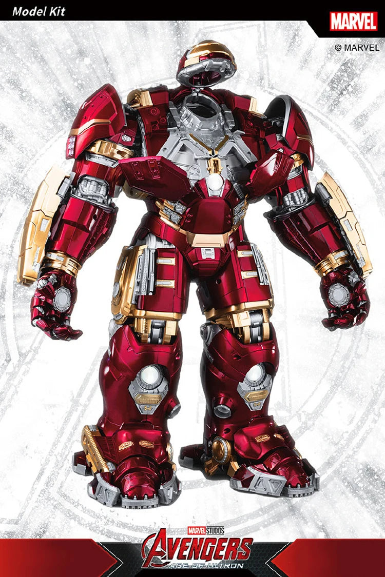 Marvel Anti-Hulk Armor Fondjoy Assemble Toy Movie Character Model 18 Inches Action Figures LED Can Emit Light Model Gift For Boy