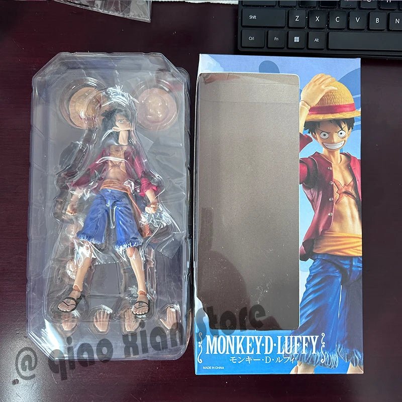 One Piece Action Figures Anime Luffy Roronoa Zoro Ace Figure Movable Joints Collection Model Toys Birthday Gift For Children