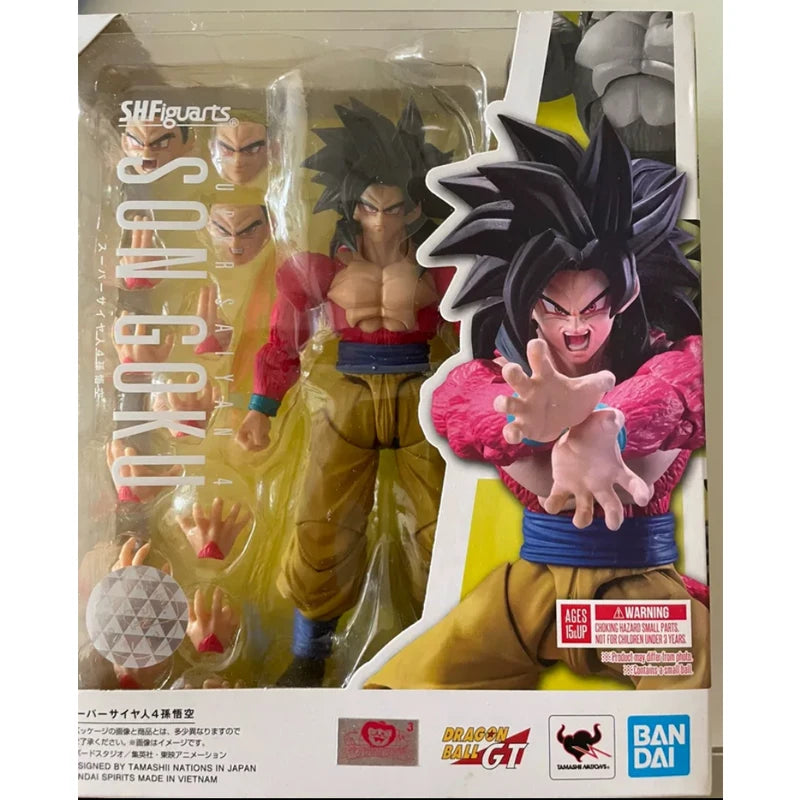 100%Original BANDAI S.H.Figuarts Son Gohan Vegeta Android 16  Frieza Turles Dodoria Dragon Ball Z Action Figures Model Toys