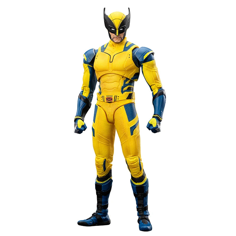 New ZD Toys Deadpool & Wolverine Model 7in 1/10 Action Figures Wolverine Model Marvel Superheroes Collection Ornaments Boy Gifts