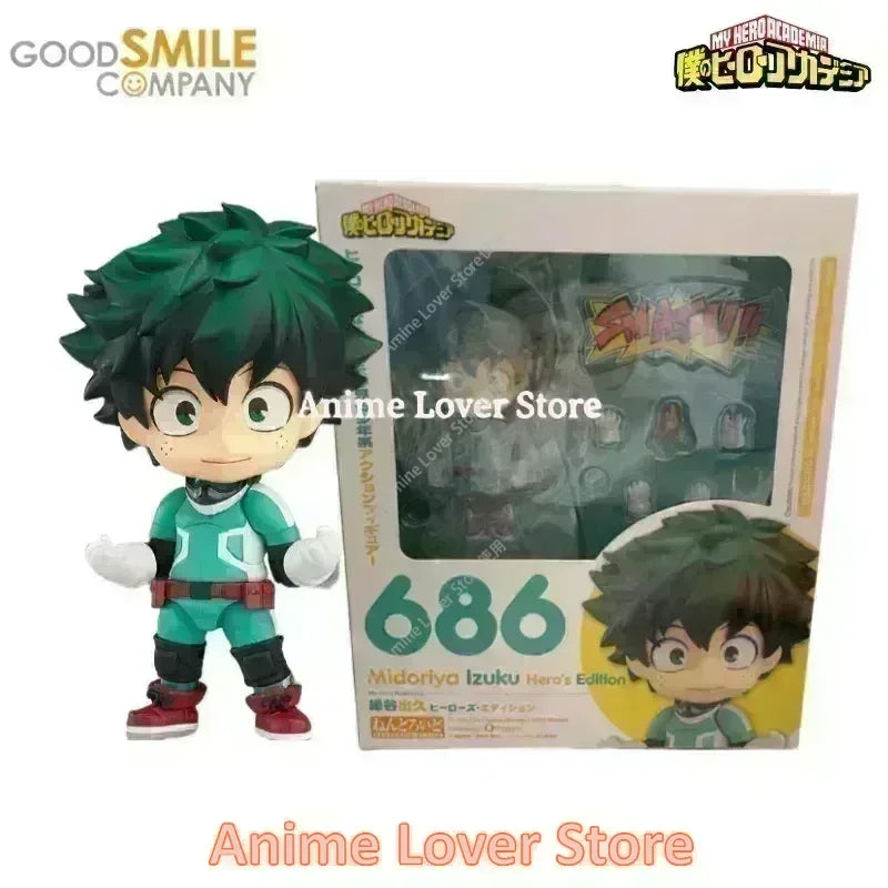 Good Smile Original GSC Nendoroid My Hero Academia Midoriya Izuku Bakugou Katsuki Todoroki Shoto Himiko Toga dabi Anime Figures