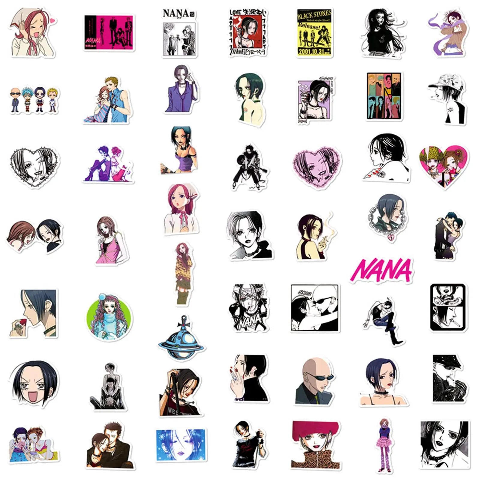 NANA Anime Sticker Pack (50pcs)