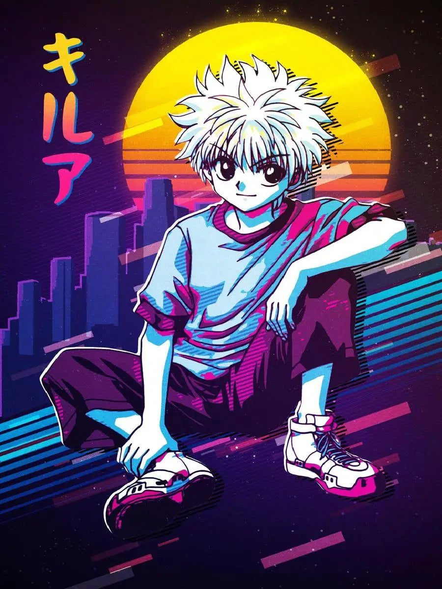 Hunter x Hunter Retro Poster