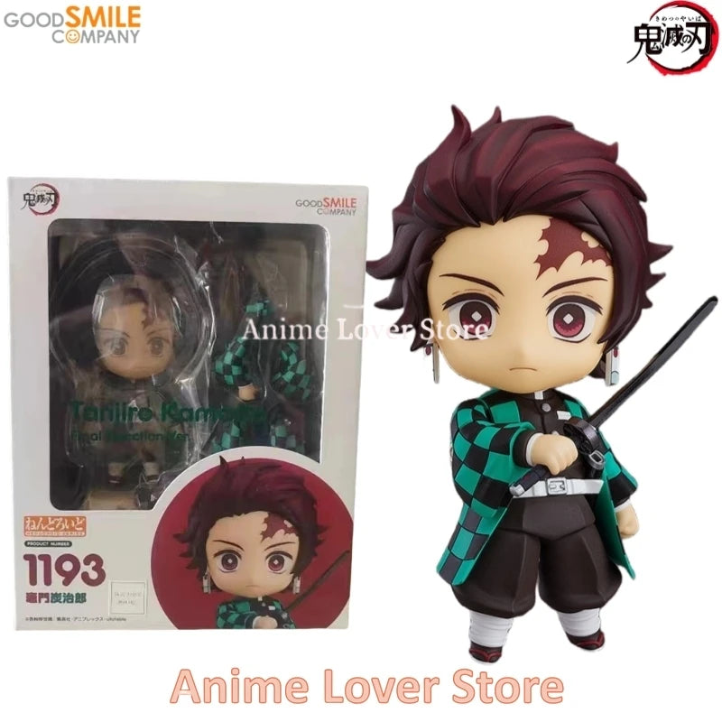 Good Smile Nendoroid Demon Slayer GSC Kamado Nezuko Tanjirou Uzui Tengen Hashibira Inosuke  Agatsuma Zenitsu Akaza Anime Figures