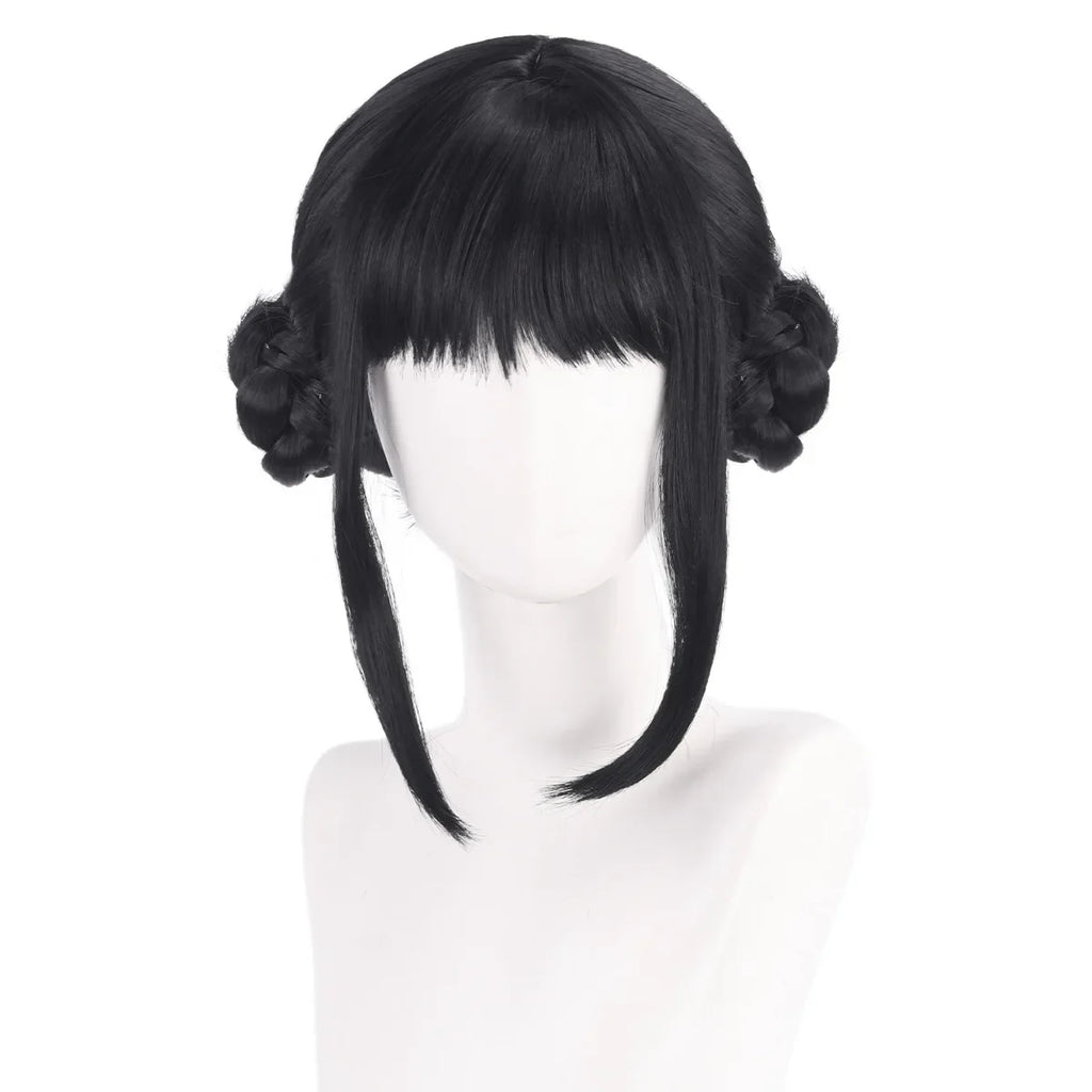 Cosplay Wig  Mir-a Rum-i Zo-e Purple Black Red Long Hair Heat Resistant Synthetic Wigs Carnival Props