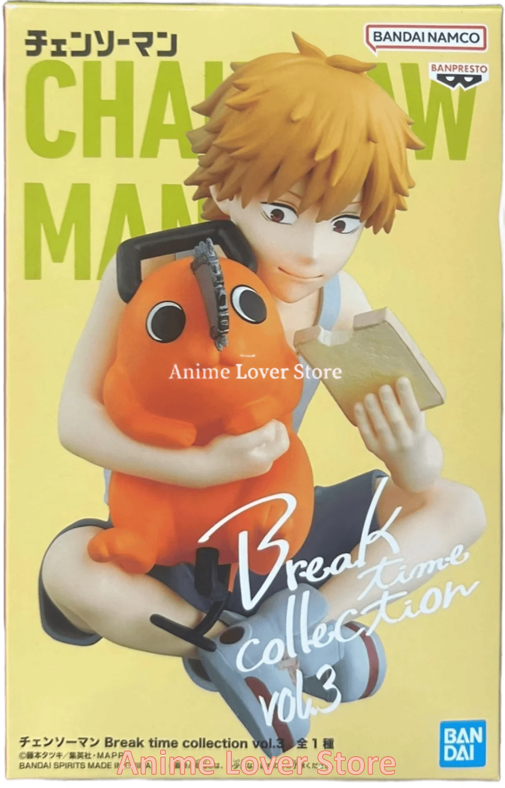 Bandai Banpresto Break Time Chainsaw Man Power Denji Anime Figures Toy