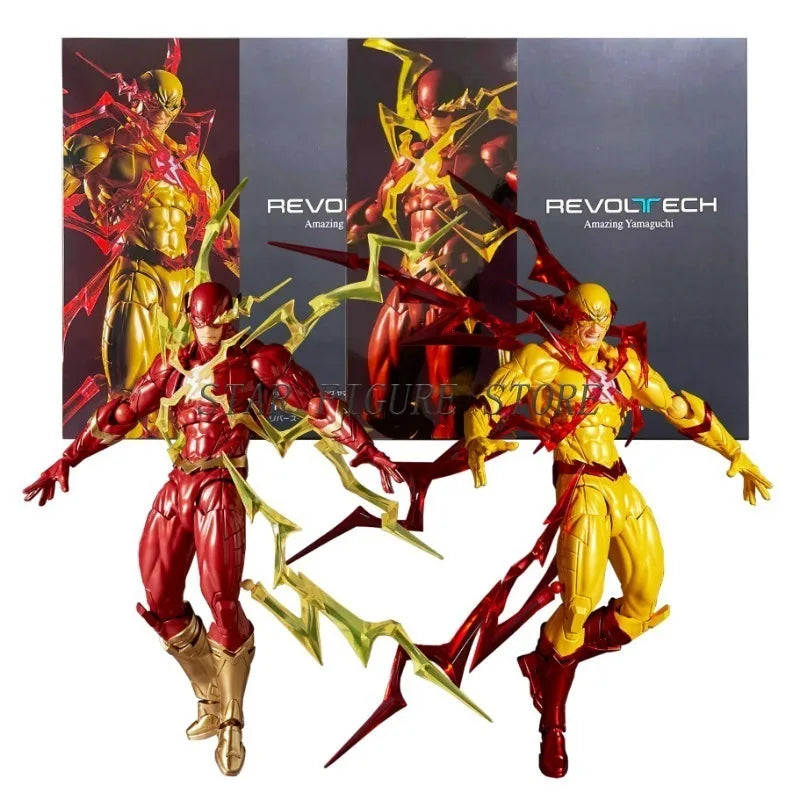 Amazing Yamaguchi Flash Spider-man Action Figure PVC Movable Collectible Toys Revoltech Black Panther Flashpoint Figures Model
