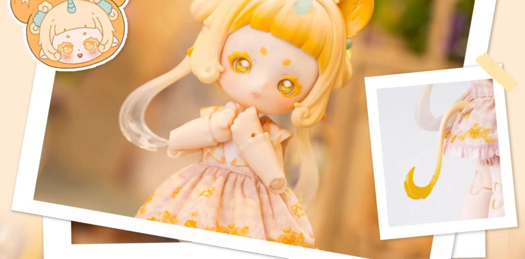 Penny'S Box Antu Cute Beast Magic Series Blind Box 1/6 Bjd  Kawaii Dolls  Action Anime Figures Toys  Cute Figure Toy Gift