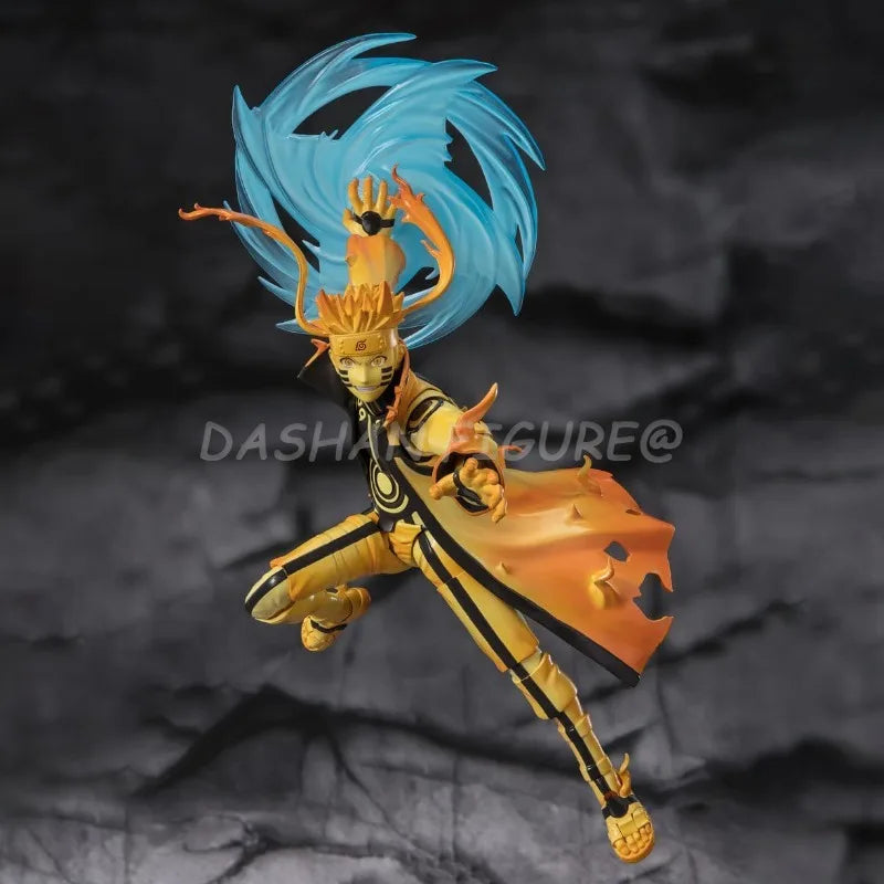 NARUTO Shippuden Action Figure SHF Uzumaki Naruto Kurama Figures 16cm Anime Rasengan Movable Model Toys Desktop Ornaments Doll