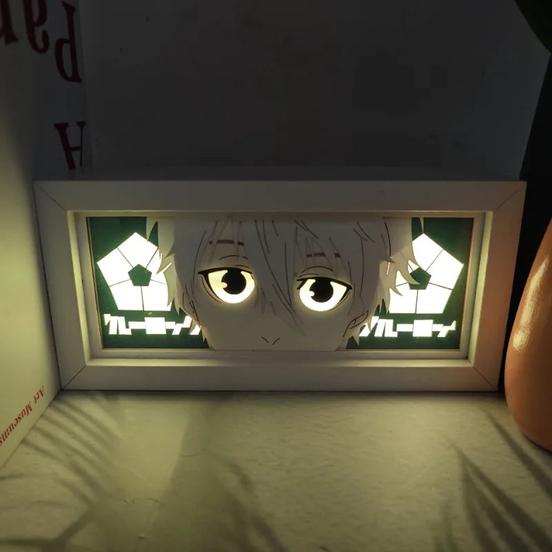 Anime Light Box Tokyo Ghoul:re Kaneki Ken Cartoon 3D Light Peripherals Color Lamp Bedroom Table Top Ornaments Funny Gifts Crafts