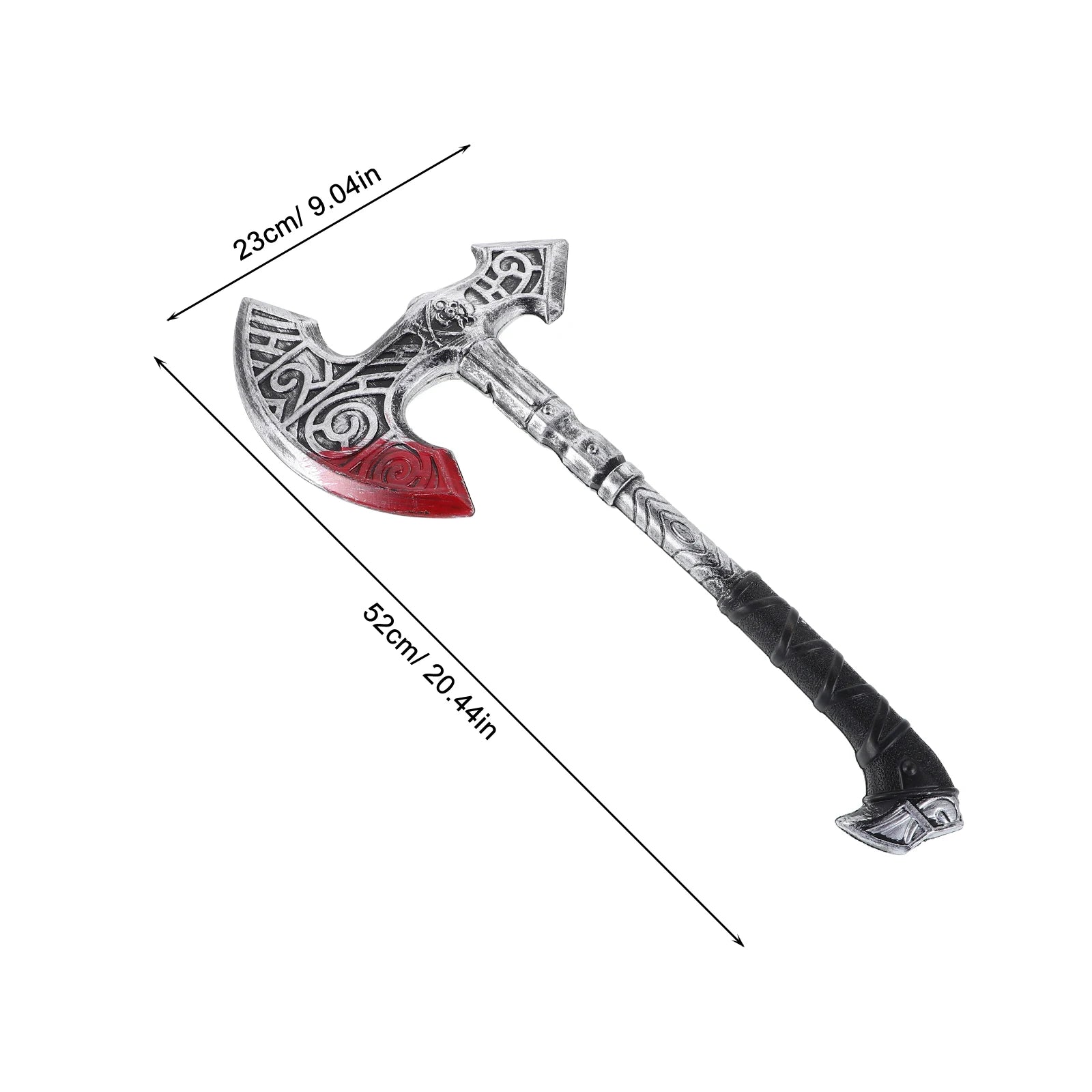 Stage Performance Axe Prop Realistic Look for Pirate Viking Cosplay Events Halloween Party Decorations Movie Props