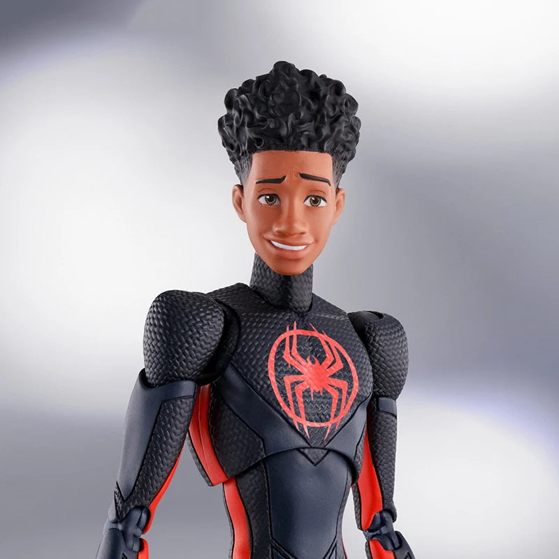 Spiderman 2099 Ct Action Figure Across The Universe S.H.Figuarts Miguel O'Hara Spiderman Miles Morales Gwen Stacy Figures Toys