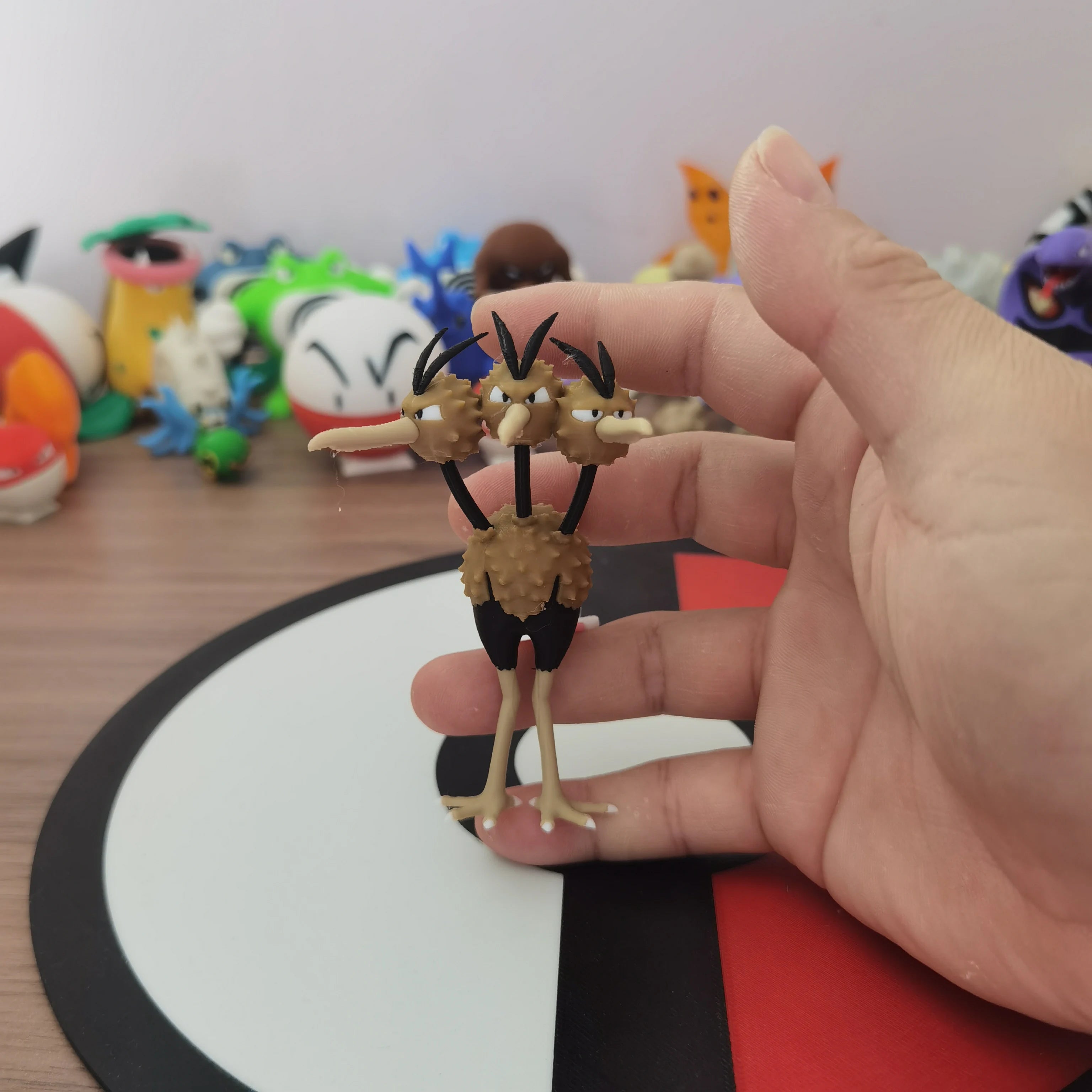New Anime Figures Dodrio Doduo Proportion World 1:20 Diy 3D Printing Kawaii Cartoon Character Desktop Model Kids Toys Gifts