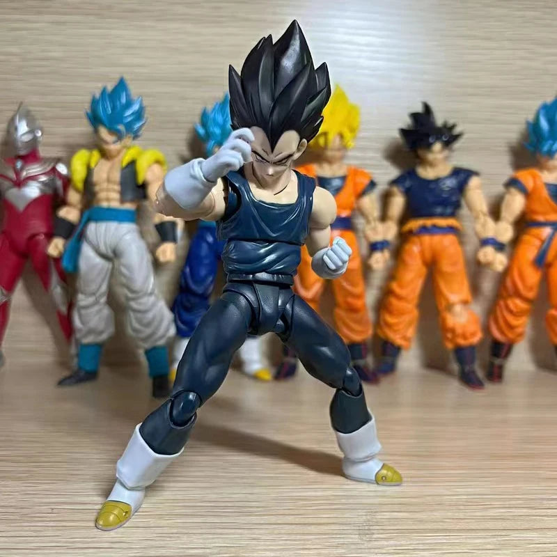 Anime Super Dragon Ball Heroes Figures Combats Vegeta Action Figure Bejita Movable Collection Doll Shf Saiyan Vegeta Model Toys