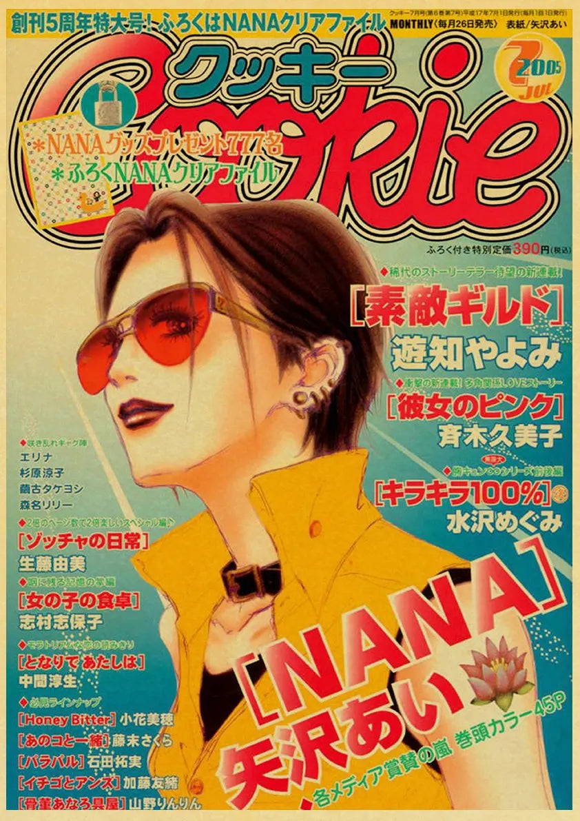 NANA Retro Kraft Poster