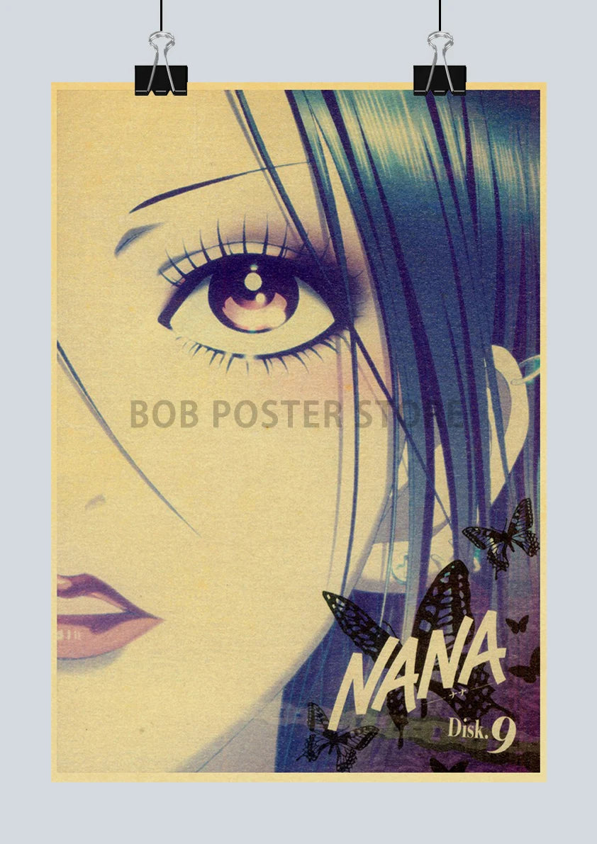 NANA Retro Kraft Paper Poster