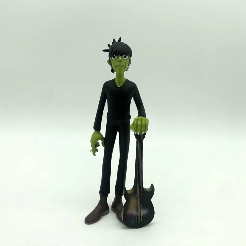 UK Virtual Gorillaz Band Action Figure HIP HOP Rock Band Member Resin Collection 2D Noodle Murdoc Russel Figures Model Toy Gifts