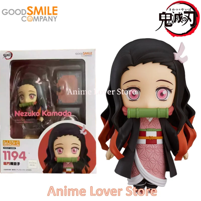 Good Smile Nendoroid Demon Slayer GSC Kamado Nezuko Tanjirou Uzui Tengen Hashibira Inosuke  Agatsuma Zenitsu Akaza Anime Figures