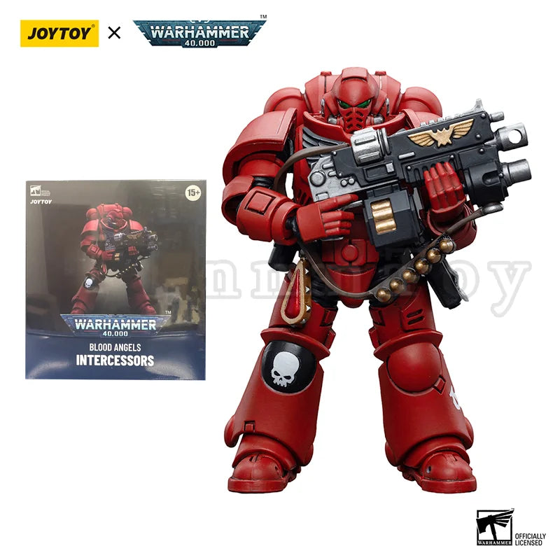 JOYTOY 1/18 Action Figure 40K The Horus Heresy Blood Angels Figures & Mechas Anime Collection Model Toy