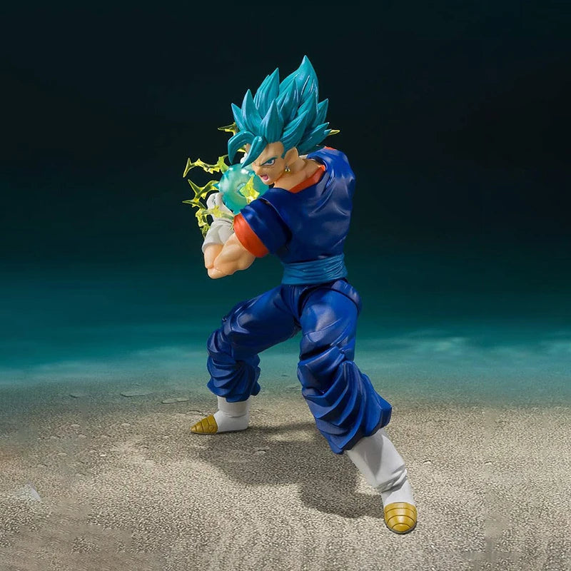 Shf Dragon Ball Z Figures Super Saiyan God Vegetto Action Figure Model Collection Anime DBZ Vegeta Son Goku Potara Figurine Toys