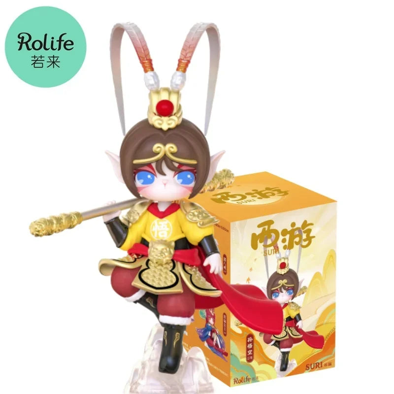 Robotime Rolife Suri Journey to the West Series Blind Box Action Figures Doll Toys Surprise Box Lady Toys - SIXX0