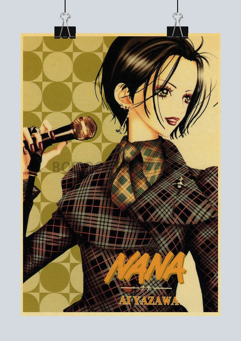 NANA Retro Kraft Paper Poster