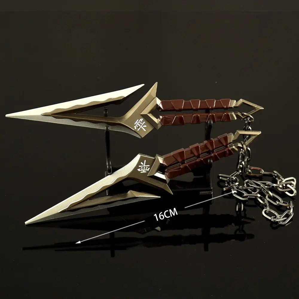 6.3in Valorant Katana Swords Real Size Japanese Samurai Sabre Alloy Knife Sword Anime Cosplay Prop Katana Home Decoration Gift